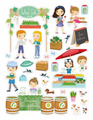 NATÁLKA & BRNO - Město plné samolepek