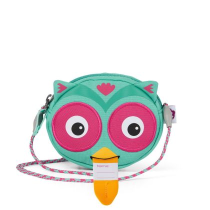 Dětská kabelka Affenzahn Wallet - Olivia Owl - turquoise