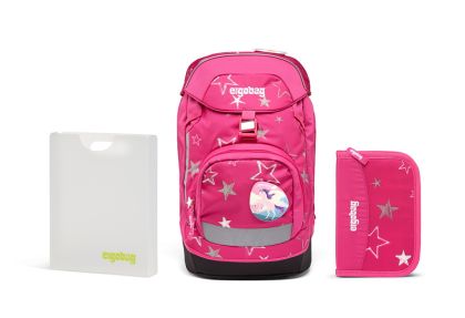 Ergobag Prime školní set 1 - Růžový