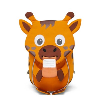 Batůžek pro nejmenší Affenzahn Small Friend Giraffe - orange