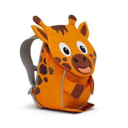 Batůžek pro nejmenší Affenzahn Small Friend Giraffe - orange