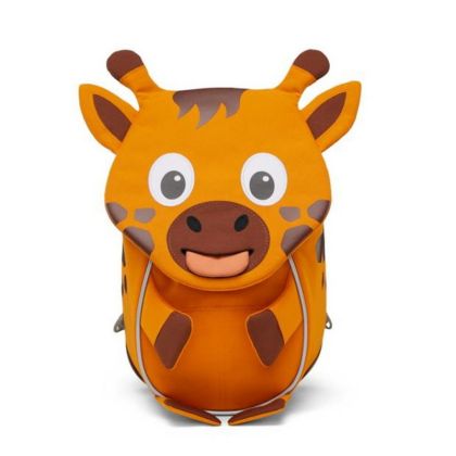 Batůžek pro nejmenší Affenzahn Small Friend Giraffe - orange