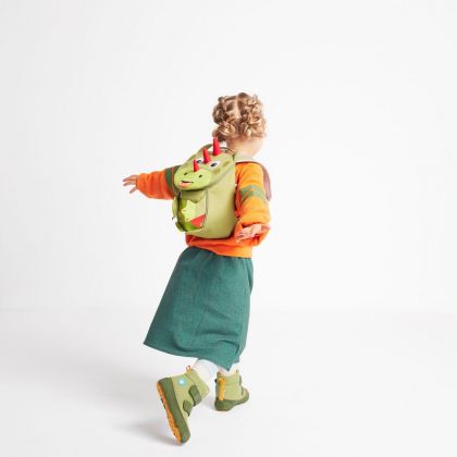 Batůžek pro nejmenší Affenzahn Small Friend Dragon - green