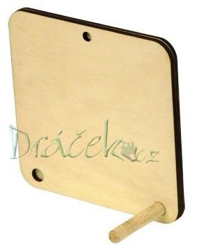 Skládací obrázek PUZZLE Krtek s deštníkem - 7 dílků