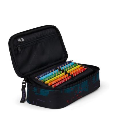 Studentský penál Ergobag Satch - Night vision