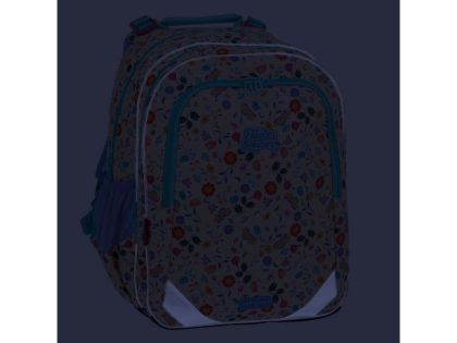 Školní aktovka Ars Una Flower Power Ergofit