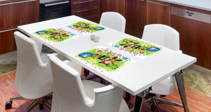 Matějovský, prostírání Krtek a počítadlo