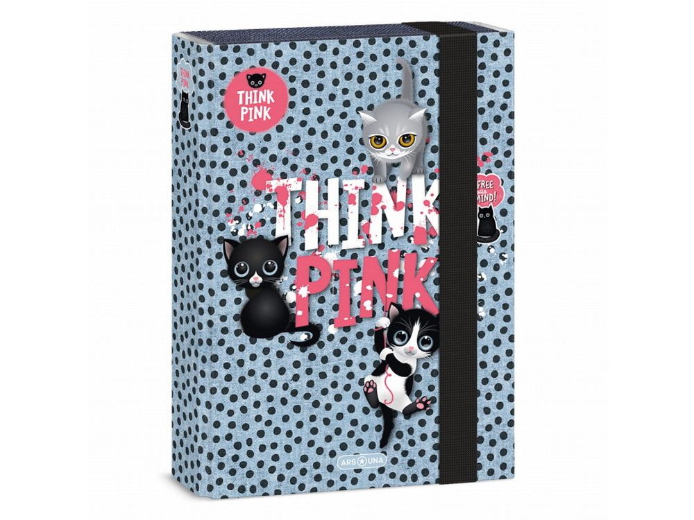 Ars Una box na sešity Think Pink 23 A5