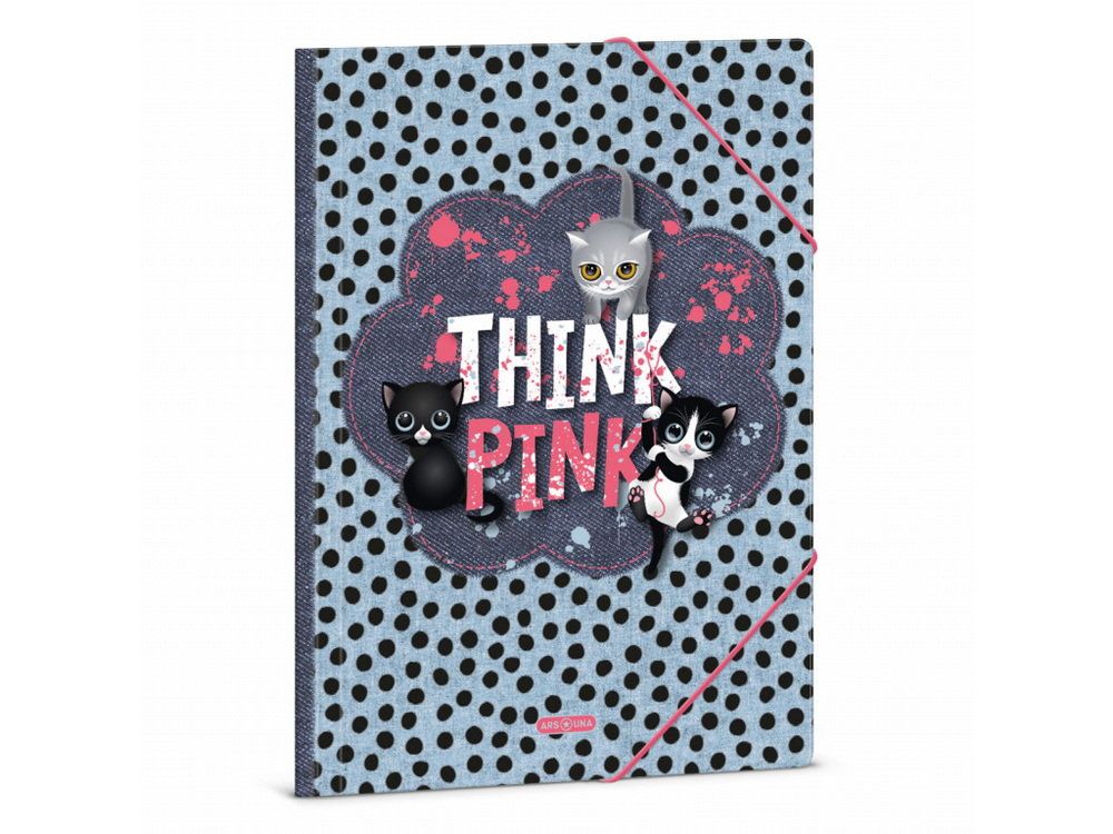 Ars Una Složka na sešity Think Pink 23 A4