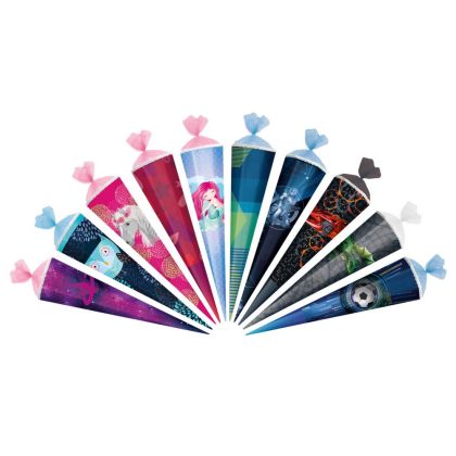 Herlitz - školní kornout 50 cm šestihranný