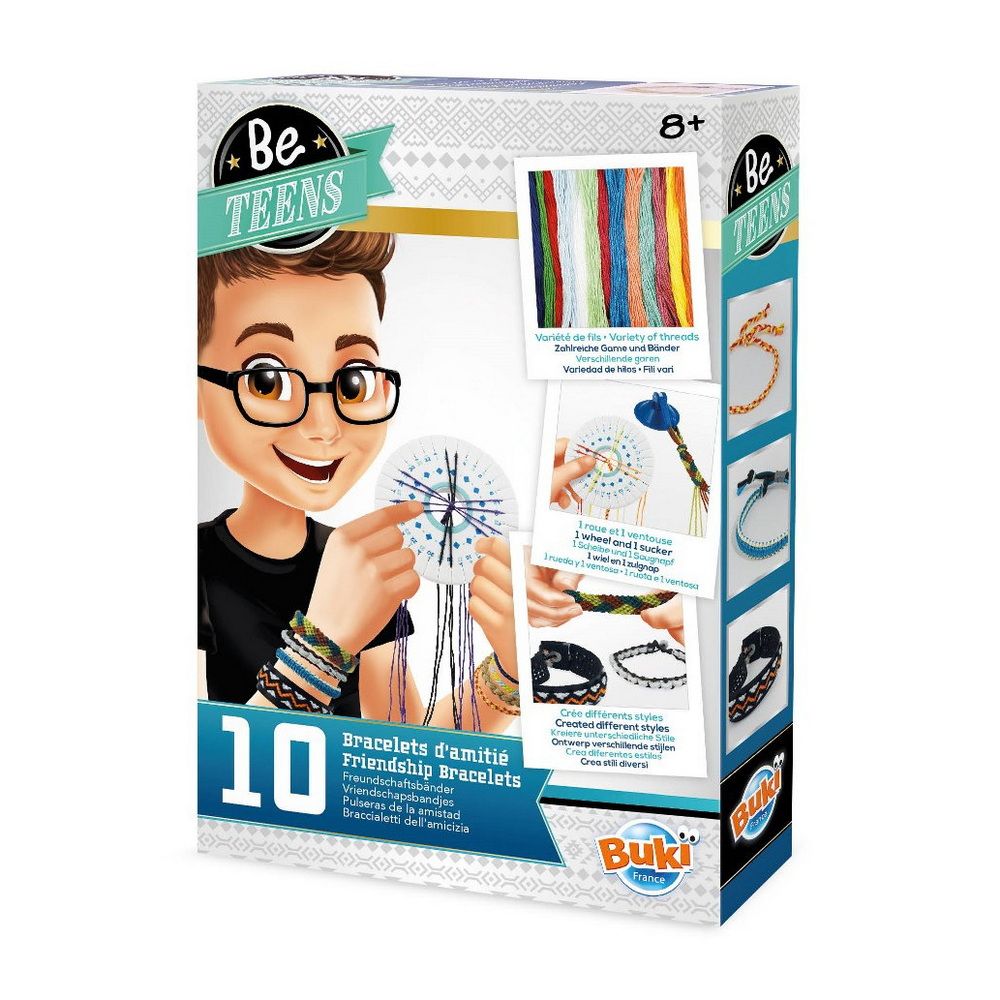 BUKI BeTeens Náramky přátelství, modrá krabice