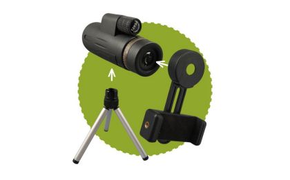 BUKI Science + Monokulár Expert 12x40 s držákem na telefon