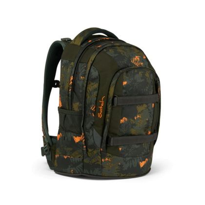 Studentský batoh Ergobag Satch pack – Jurassic Jungle