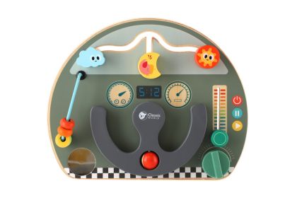 Edukační prkénko - labyrint dopravní prostředek dřevěný