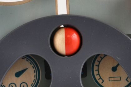 Edukační prkénko - labyrint dopravní prostředek dřevěný