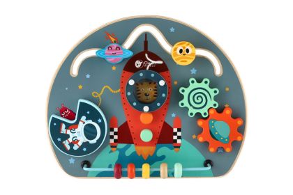 Edukační prkénko - labyrint vesmír dřevěný