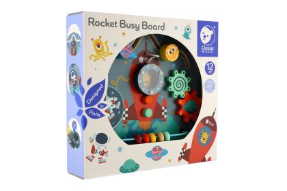 Edukační prkénko - labyrint vesmír dřevěný