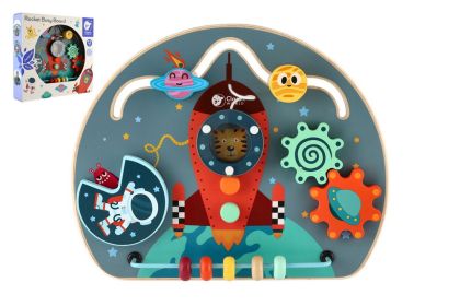 Edukační prkénko - labyrint vesmír dřevěný