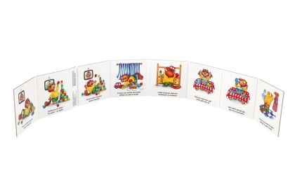 Albatros, Knížka leporelo - Když jde malý bobr spát