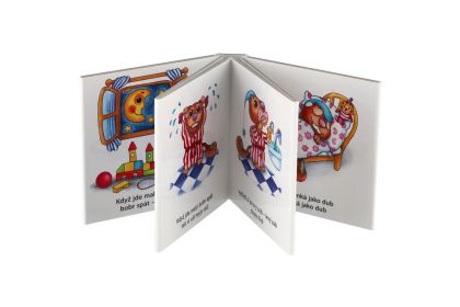 Albatros, Knížka leporelo - Když jde malý bobr spát