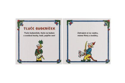 Knížka Leporelo Malované písničky Josef Lada