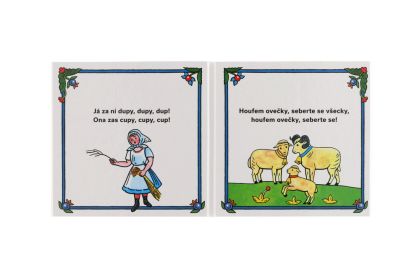 Knížka Leporelo Malované písničky Josef Lada