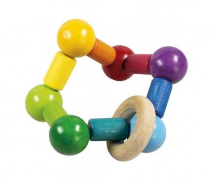 Detoa, Chrastítko - Hrkadlo kuličky s kroužkem