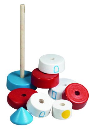 Detoa, Pyramida maják dřevo 9ks