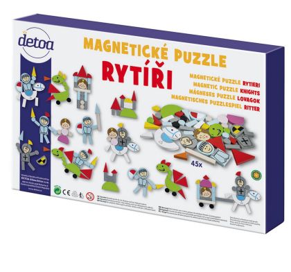 Detoa, Magnetické puzzle Rytíři