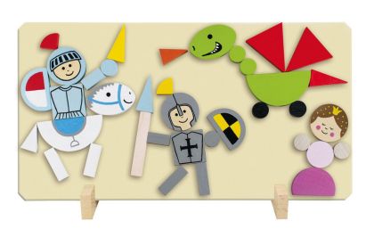 Detoa, Magnetické puzzle Rytíři