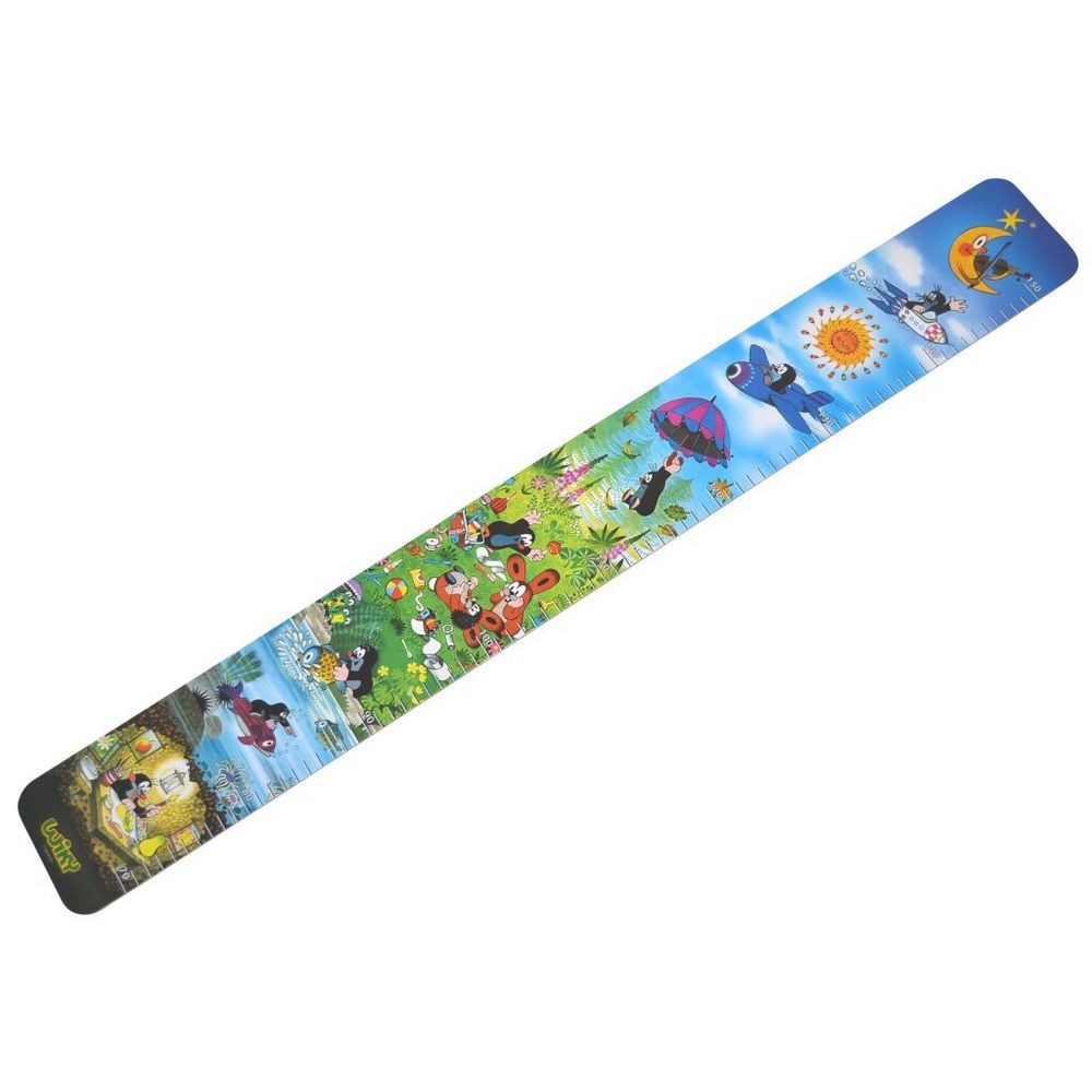 Metr Krtek na zeď 90cm papír/karton v sáčku