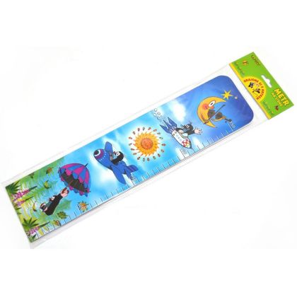 Metr Krtek na zeď 90cm papír/karton v sáčku