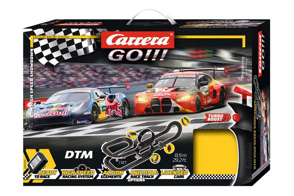 Autodráha Carrera GO DTM High Speed Show
