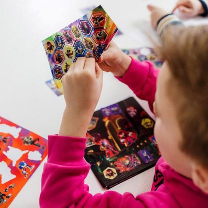 Sonic dárkový box se samolepkami