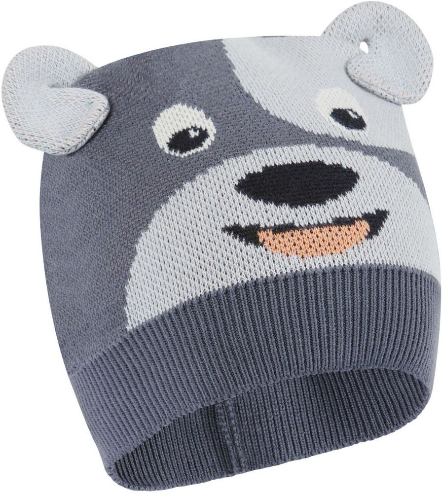 Dětská zimní čepice Affenzahn Beanie David Dog Grey
