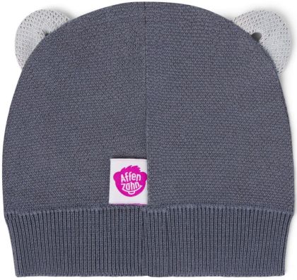 Dětská zimní čepice Affenzahn Beanie David Dog Grey
