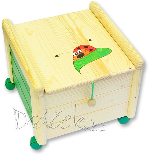 Dětský kontejner s víkem Beruška