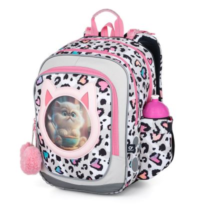 Lehký Školní batoh Topgal ENDY s Koťátky 23037 G