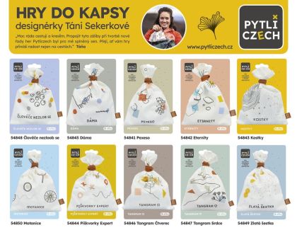 Efko Pytlíczech Hrací kostky - oblíbené hry do kapsy