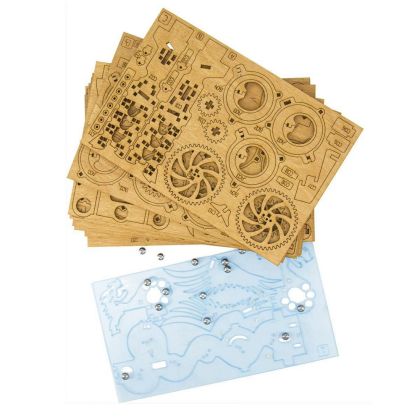 iDventure Dřevěná stavebnice Kuličková dráha drak