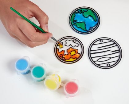 Brainstorm Sluneční dekorace do okna - Planety