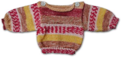 Pletený svetr 48 - 52cm