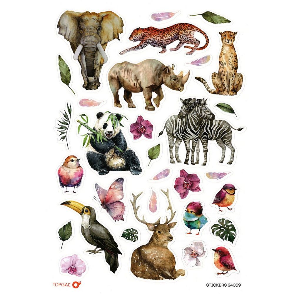 Samolepky Animals STICKERS 24059