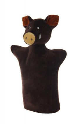 Noe, pohádkový maňásek - Divoké prase 28 cm