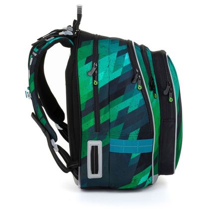 Školní batoh Topgal LYNN 23018 B zelenomodrý