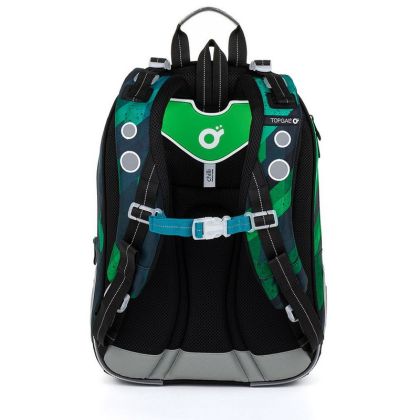 Školní batoh Topgal LYNN 23018 B zelenomodrý