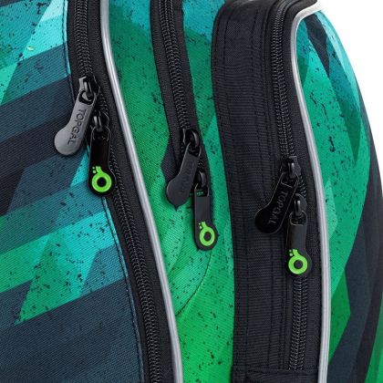 Školní batoh Topgal LYNN 23018 B zelenomodrý