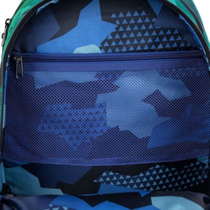 Školní batoh Topgal LYNN 23018 B zelenomodrý