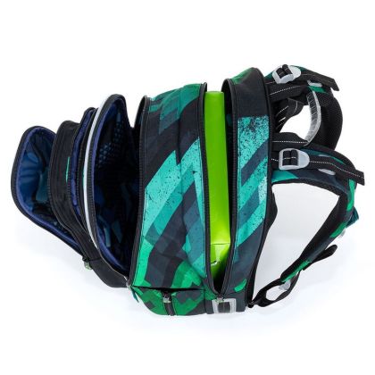 Školní batoh Topgal LYNN 23018 B zelenomodrý