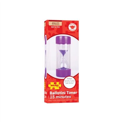 Bigjigs Toys Velké přesýpací hodiny 15 minut